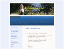 Tablet Screenshot of joiedevivre-murielavinc.com